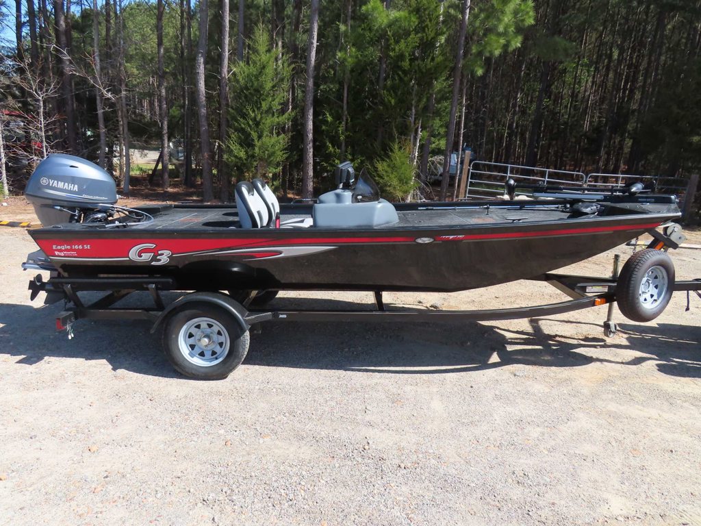2012 Eagle 166 SE Yamaha 40 Trailer