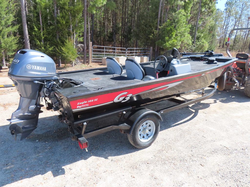 2012 Eagle 166 SE Yamaha 40 Trailer