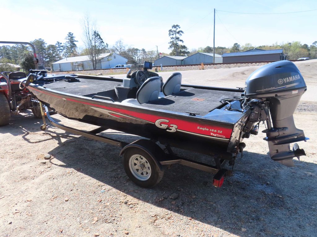 2012 Eagle 166 SE Yamaha 40 Trailer