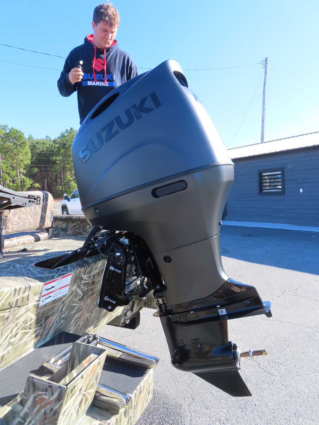 2026 Shadow 20T CC Suzuki 150 w/trailer